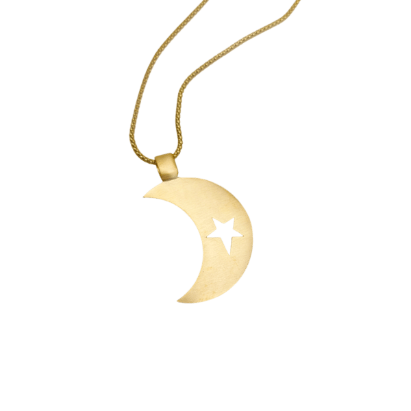 ASTRID PENDANT NECKLACE - GOLD - Image 3