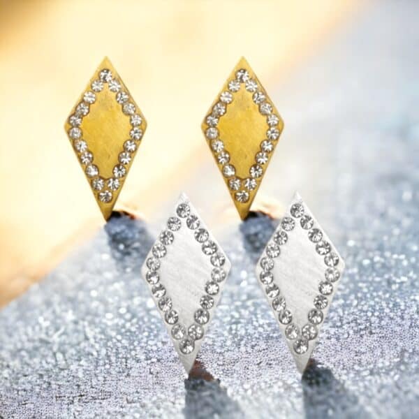 PHYLLIS EARRINGS - GOLD - Image 4