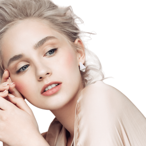 AGNES STUD SILVER EARRINGS - Image 2