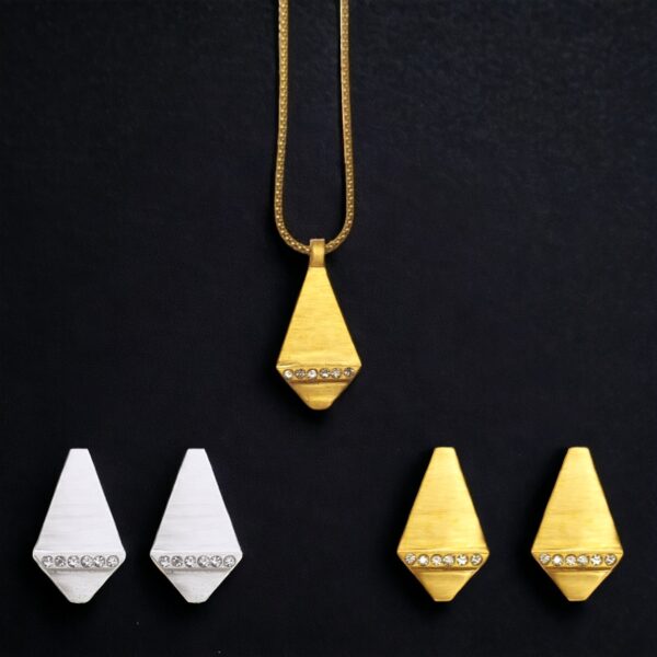 AGNES EARRINGS  - GOLD - Image 4